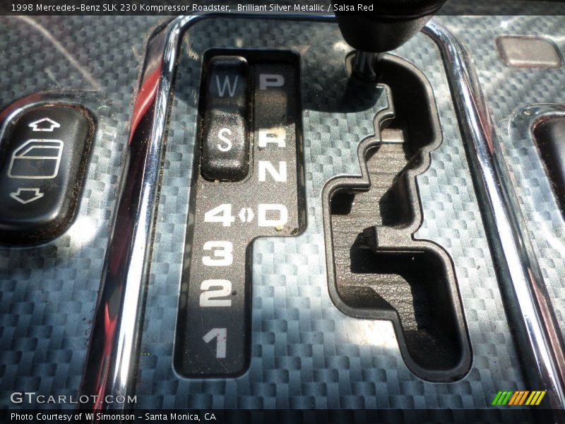 Brilliant Silver Metallic / Salsa Red 1998 Mercedes-Benz SLK 230 Kompressor Roadster