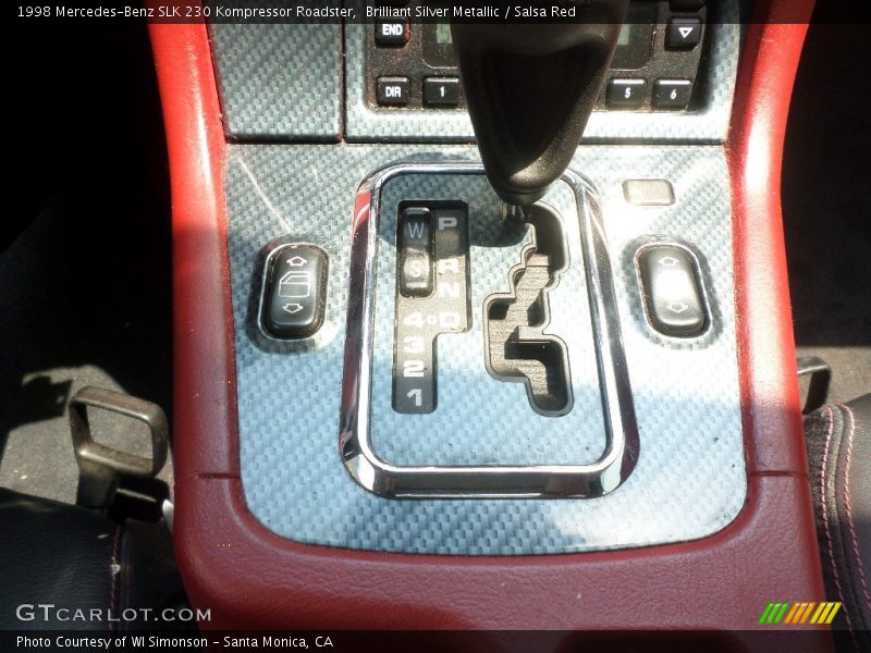 Brilliant Silver Metallic / Salsa Red 1998 Mercedes-Benz SLK 230 Kompressor Roadster