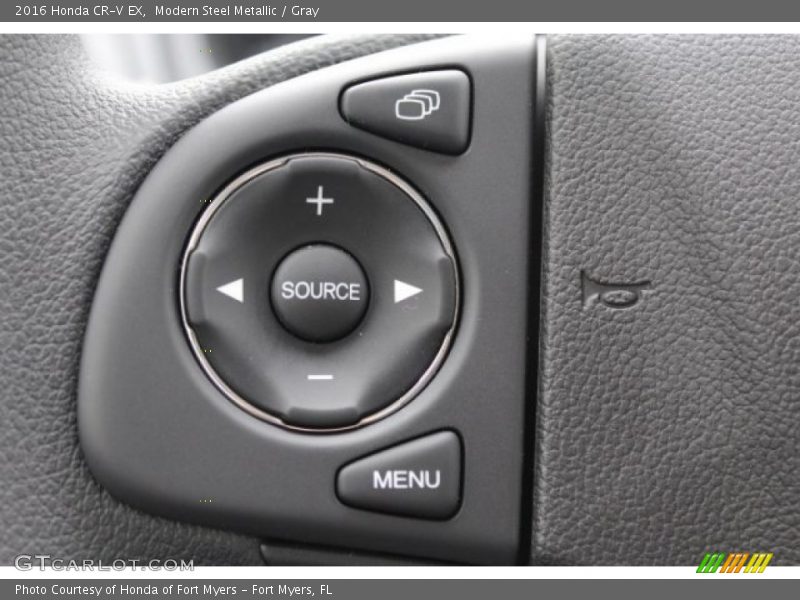 Modern Steel Metallic / Gray 2016 Honda CR-V EX