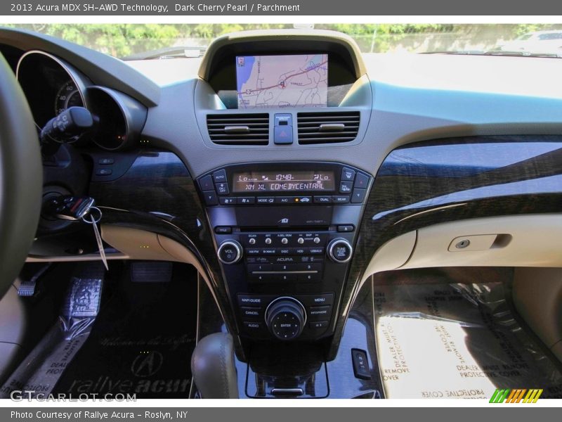 Dark Cherry Pearl / Parchment 2013 Acura MDX SH-AWD Technology