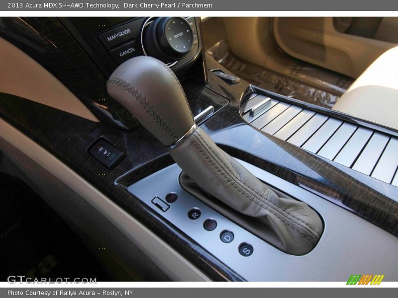 Dark Cherry Pearl / Parchment 2013 Acura MDX SH-AWD Technology