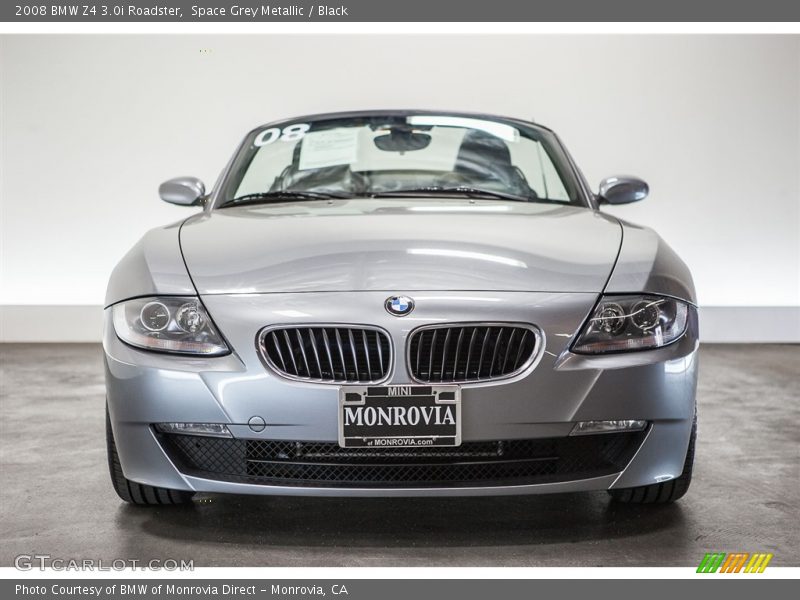 Space Grey Metallic / Black 2008 BMW Z4 3.0i Roadster