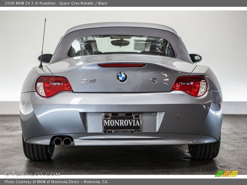 Space Grey Metallic / Black 2008 BMW Z4 3.0i Roadster