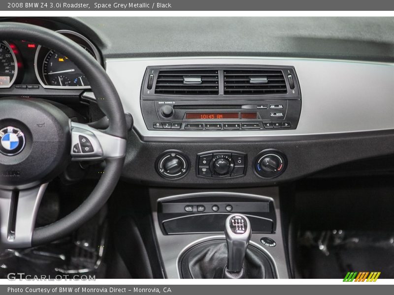 Space Grey Metallic / Black 2008 BMW Z4 3.0i Roadster
