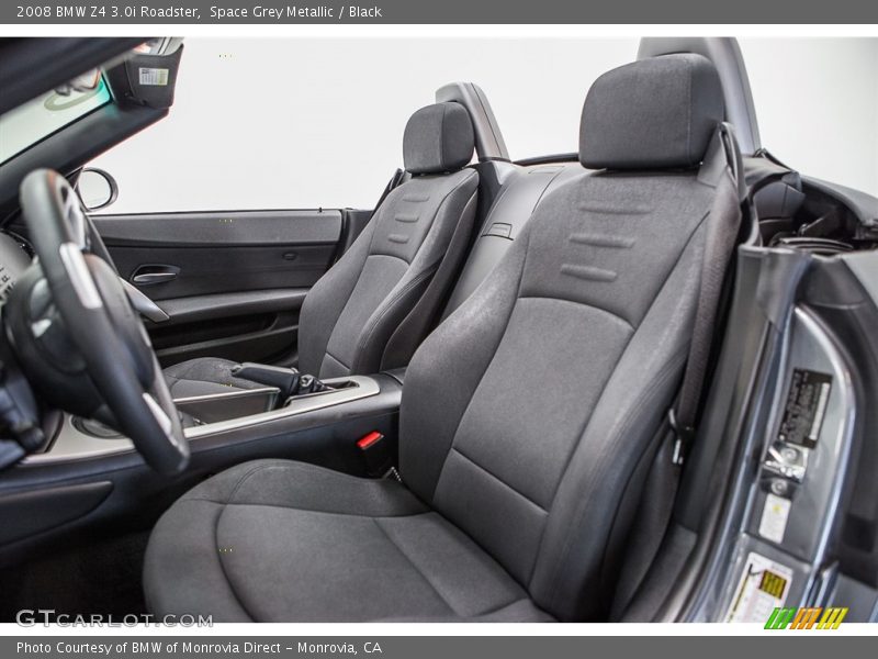 Space Grey Metallic / Black 2008 BMW Z4 3.0i Roadster