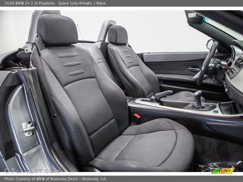 Space Grey Metallic / Black 2008 BMW Z4 3.0i Roadster