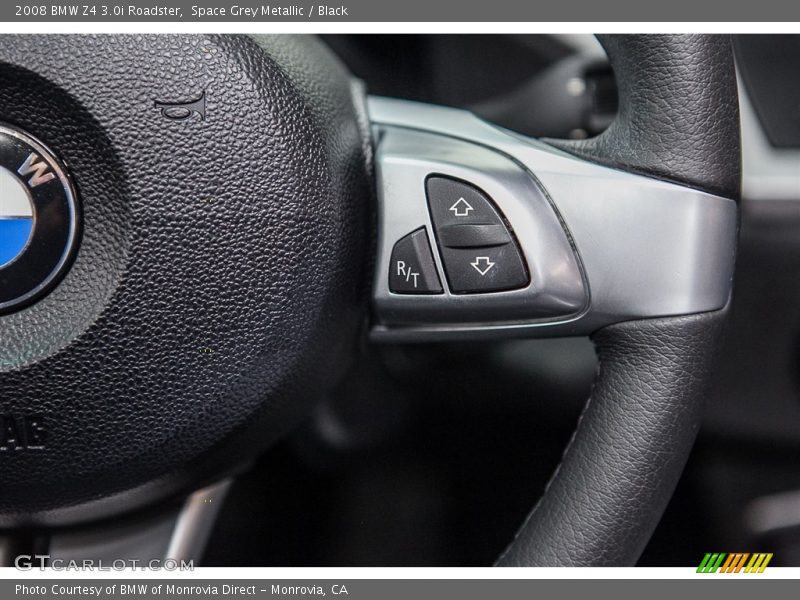 Space Grey Metallic / Black 2008 BMW Z4 3.0i Roadster