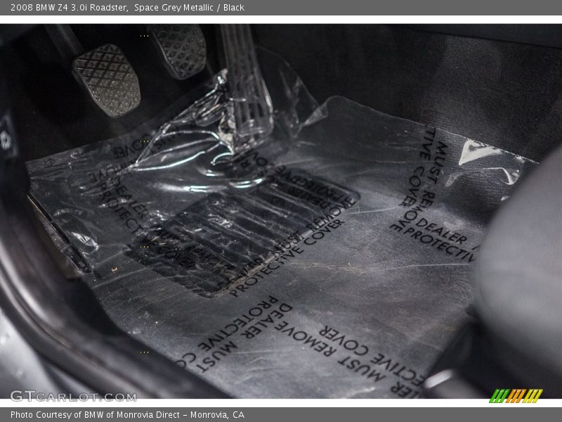 Space Grey Metallic / Black 2008 BMW Z4 3.0i Roadster