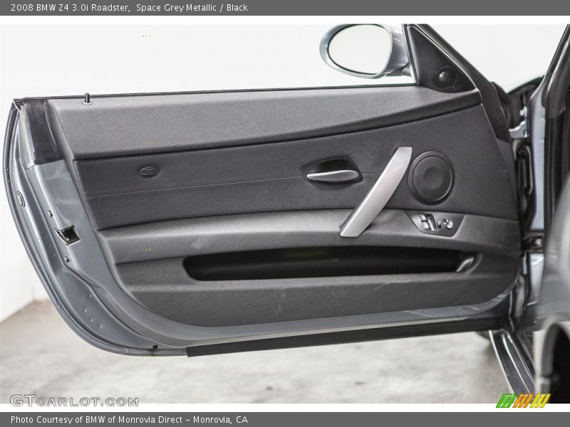 Space Grey Metallic / Black 2008 BMW Z4 3.0i Roadster