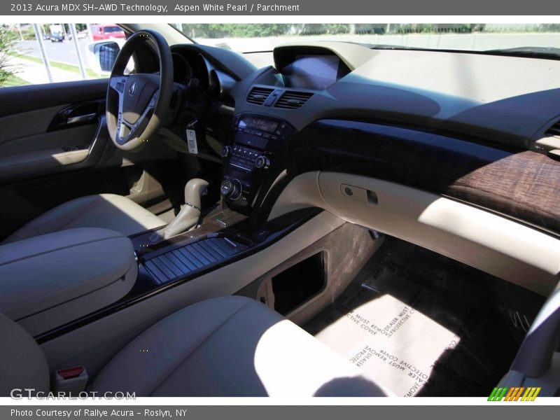 Aspen White Pearl / Parchment 2013 Acura MDX SH-AWD Technology