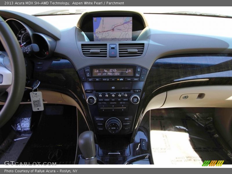 Aspen White Pearl / Parchment 2013 Acura MDX SH-AWD Technology