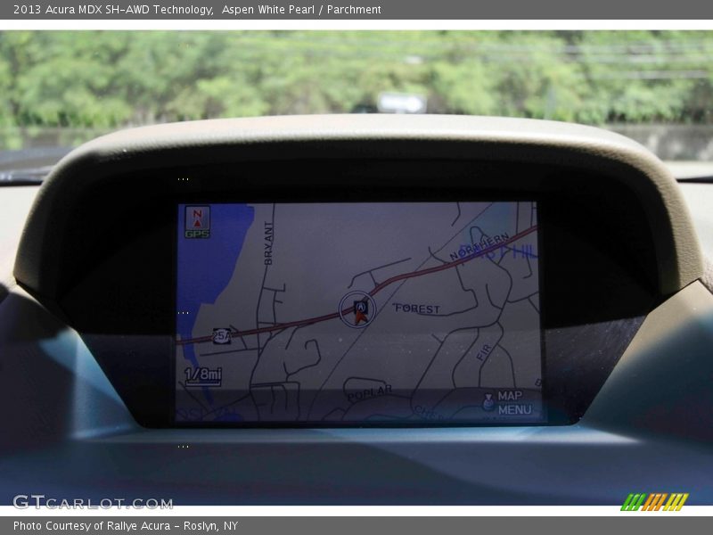 Aspen White Pearl / Parchment 2013 Acura MDX SH-AWD Technology