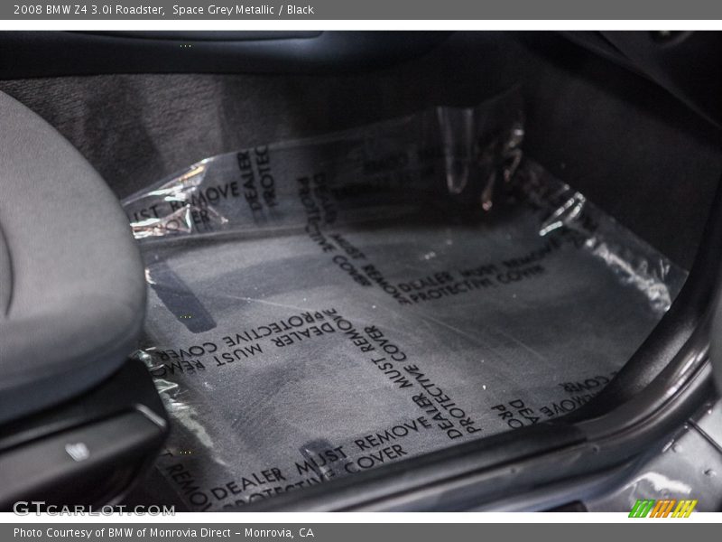 Space Grey Metallic / Black 2008 BMW Z4 3.0i Roadster