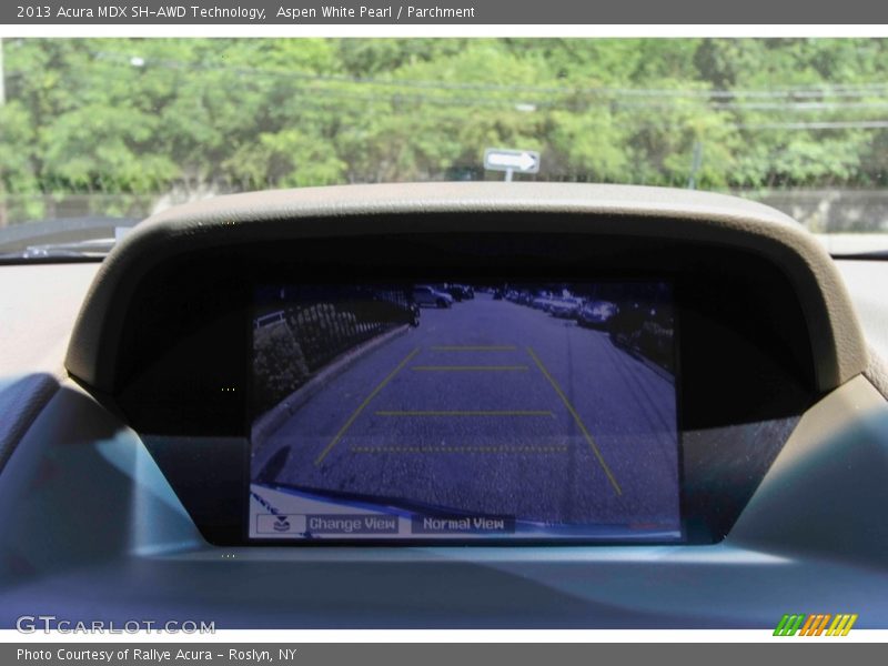 Aspen White Pearl / Parchment 2013 Acura MDX SH-AWD Technology