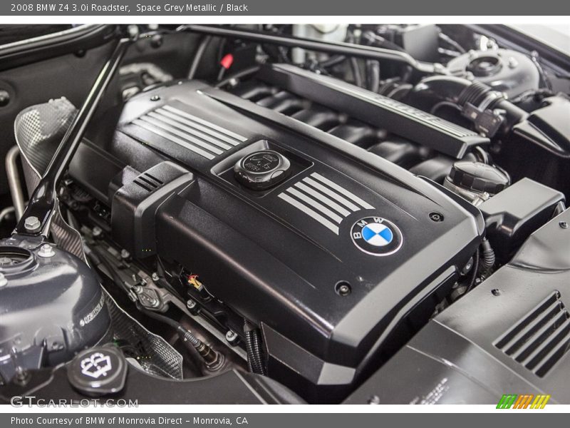 Space Grey Metallic / Black 2008 BMW Z4 3.0i Roadster