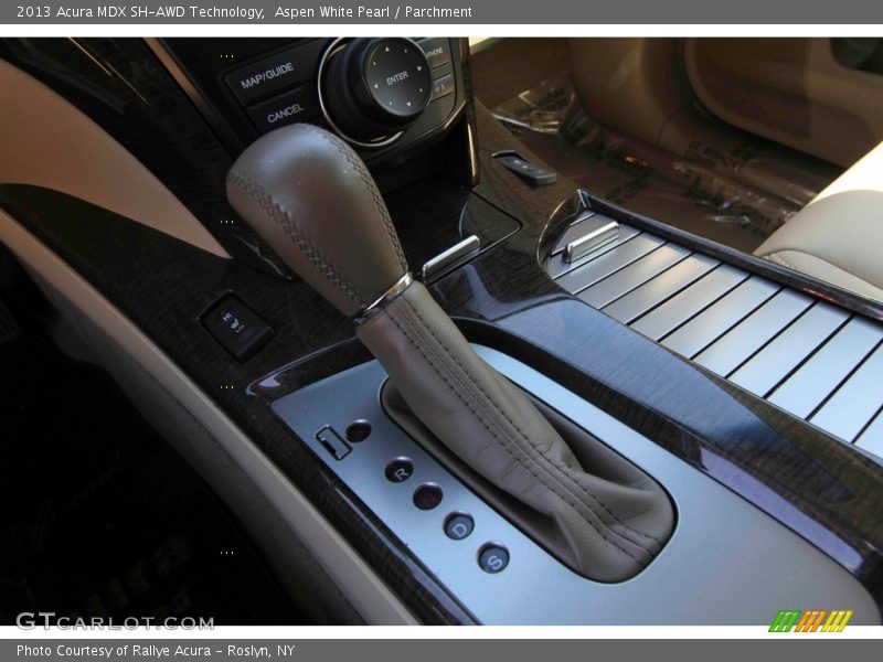 Aspen White Pearl / Parchment 2013 Acura MDX SH-AWD Technology