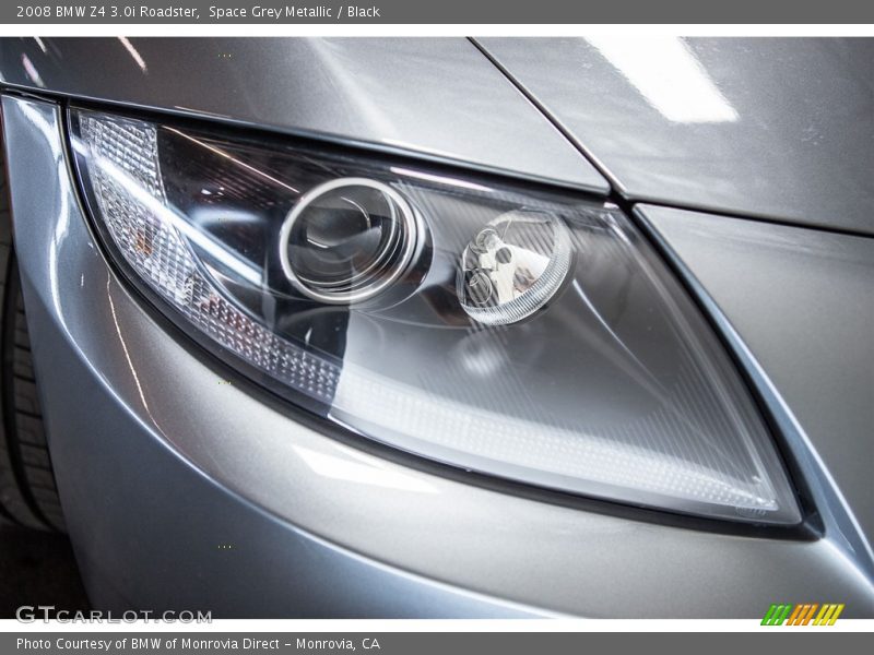 Space Grey Metallic / Black 2008 BMW Z4 3.0i Roadster