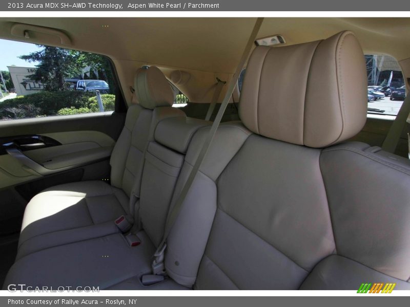 Aspen White Pearl / Parchment 2013 Acura MDX SH-AWD Technology