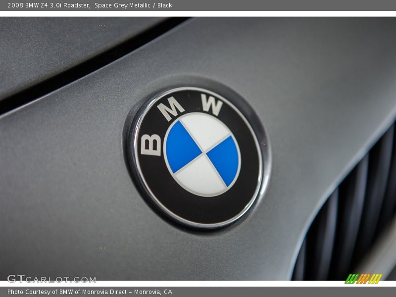 Space Grey Metallic / Black 2008 BMW Z4 3.0i Roadster