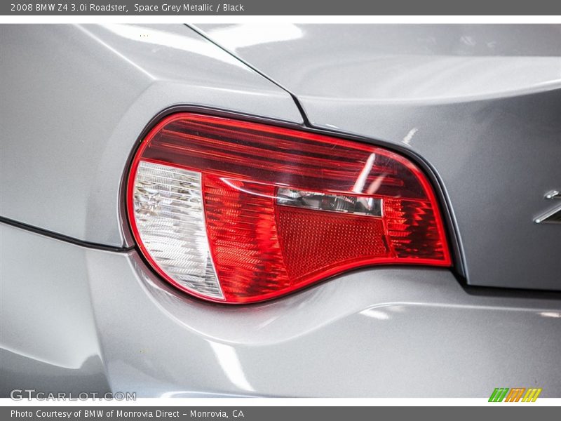 Space Grey Metallic / Black 2008 BMW Z4 3.0i Roadster