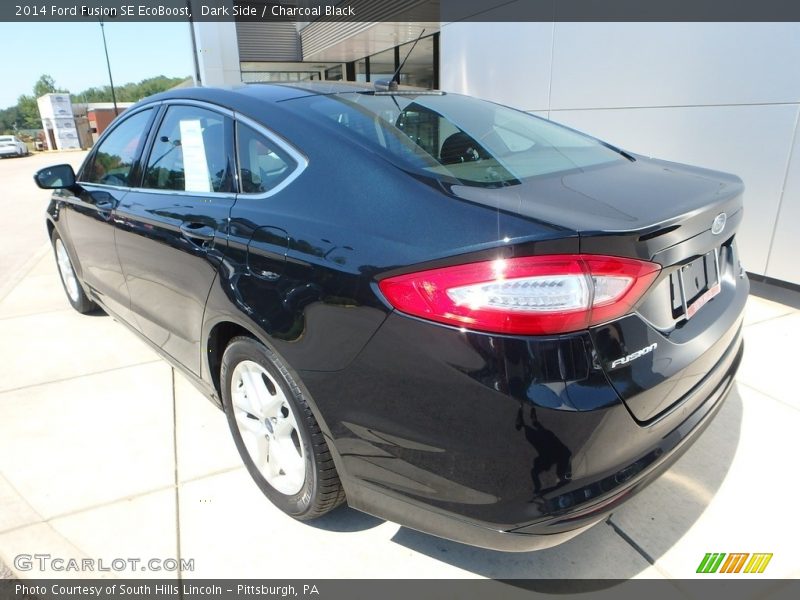 Dark Side / Charcoal Black 2014 Ford Fusion SE EcoBoost
