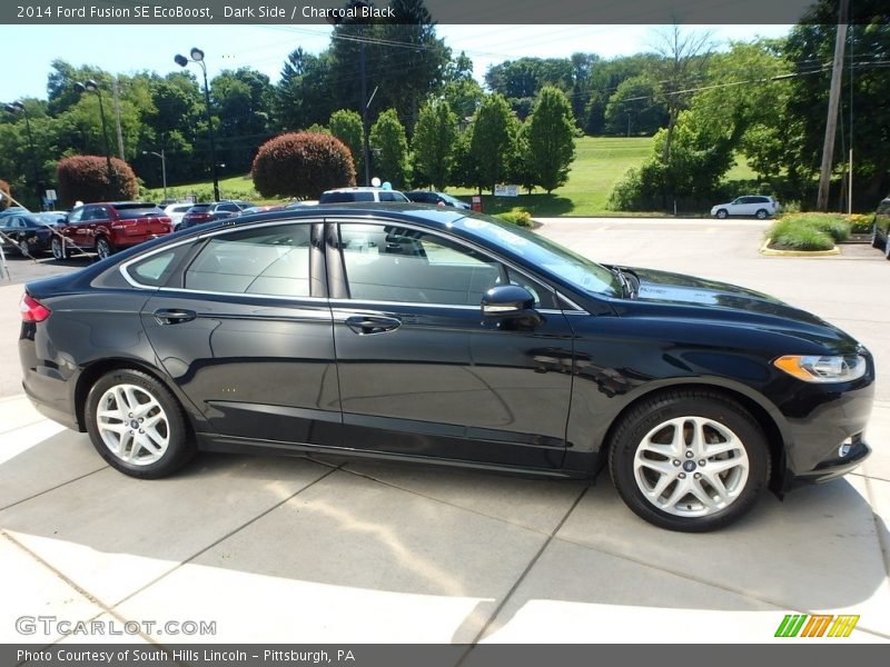 Dark Side / Charcoal Black 2014 Ford Fusion SE EcoBoost