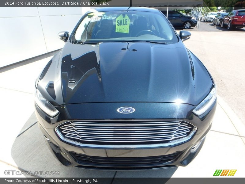 Dark Side / Charcoal Black 2014 Ford Fusion SE EcoBoost