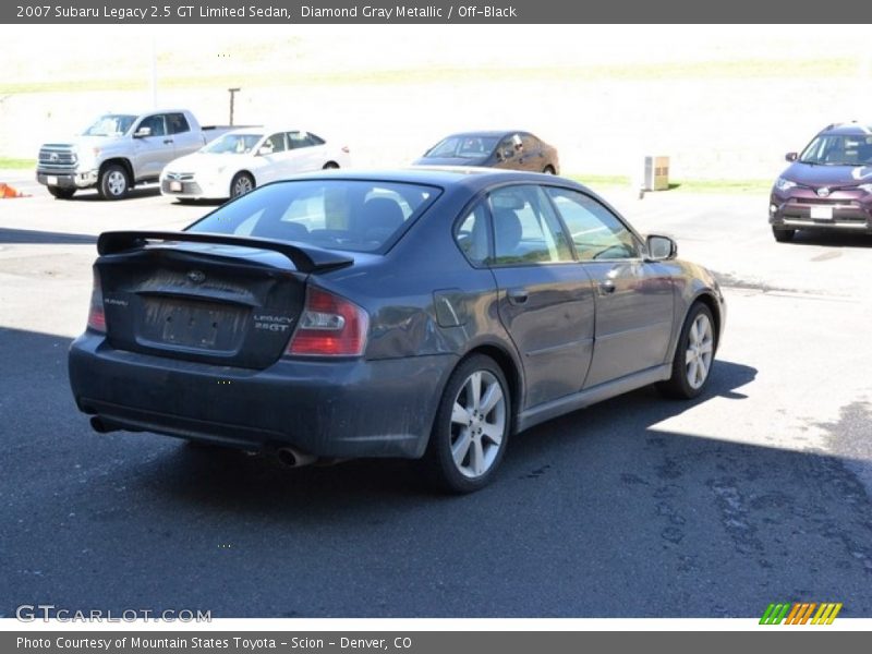 Diamond Gray Metallic / Off-Black 2007 Subaru Legacy 2.5 GT Limited Sedan