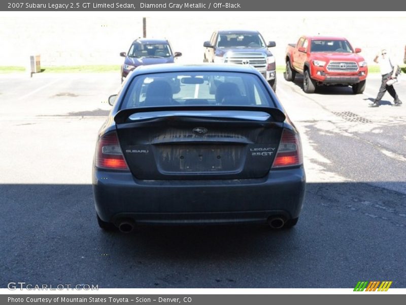 Diamond Gray Metallic / Off-Black 2007 Subaru Legacy 2.5 GT Limited Sedan