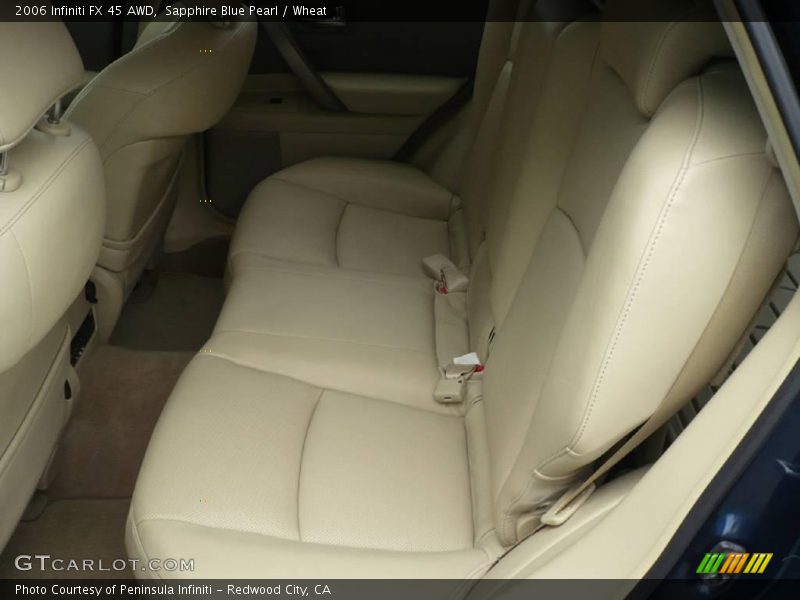 Sapphire Blue Pearl / Wheat 2006 Infiniti FX 45 AWD