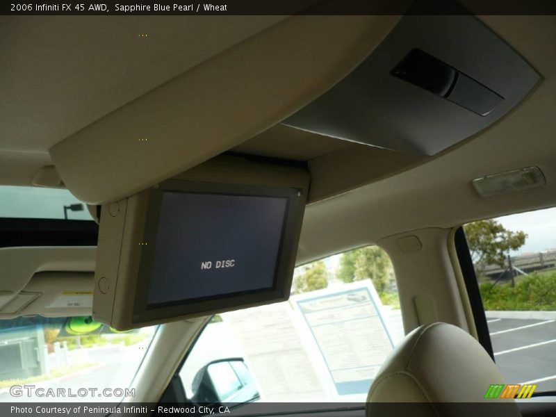 Sapphire Blue Pearl / Wheat 2006 Infiniti FX 45 AWD