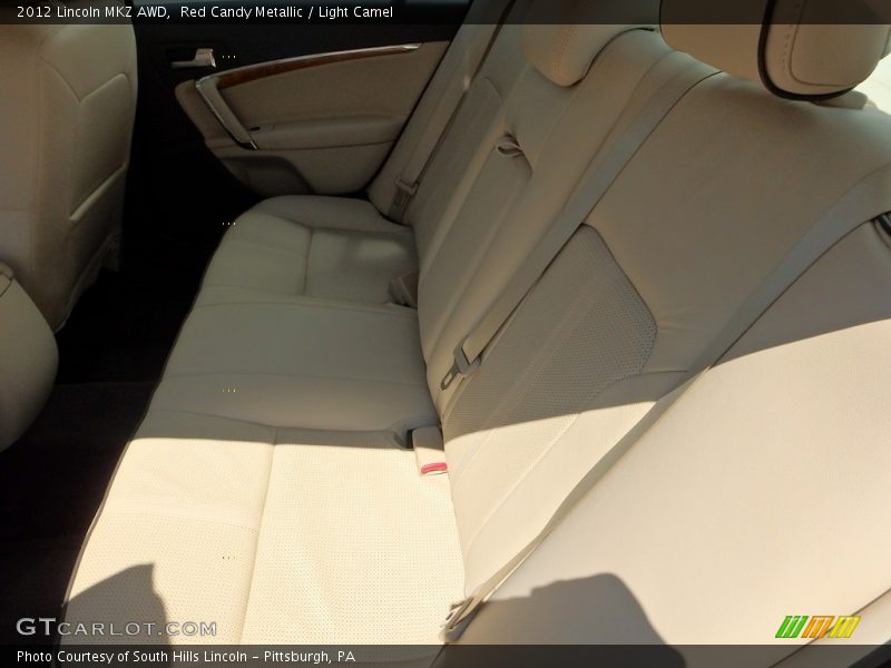 Red Candy Metallic / Light Camel 2012 Lincoln MKZ AWD