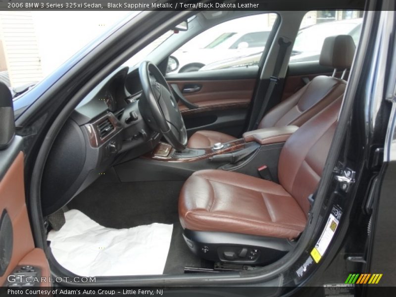 2006 3 Series 325xi Sedan Terra/Black Dakota Leather Interior