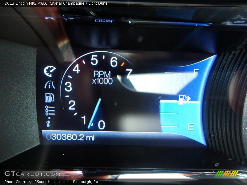 Crystal Champagne / Light Dune 2013 Lincoln MKS AWD