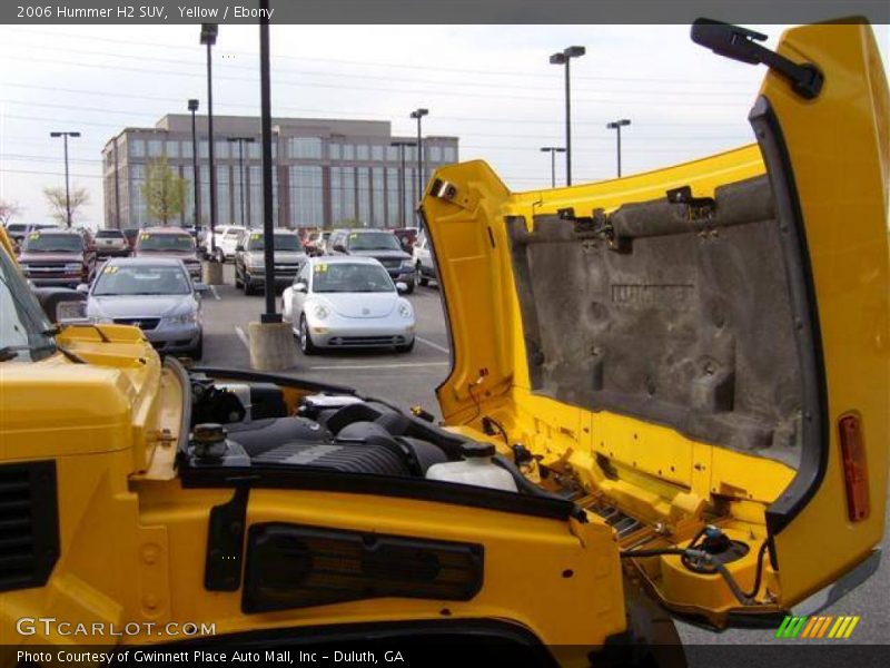 Yellow / Ebony 2006 Hummer H2 SUV