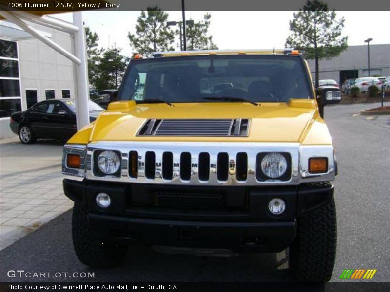 Yellow / Ebony 2006 Hummer H2 SUV
