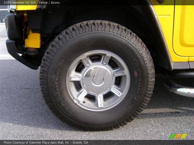 Yellow / Ebony 2006 Hummer H2 SUV