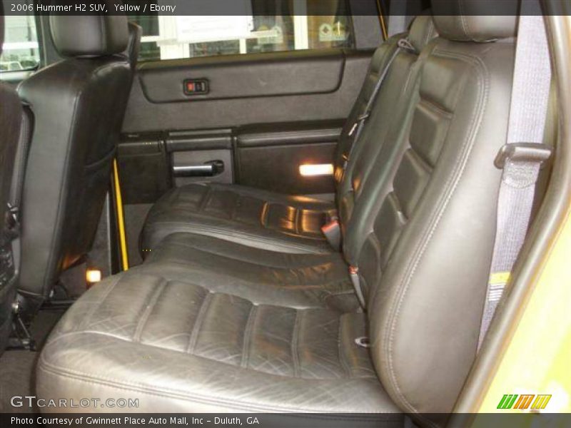 Yellow / Ebony 2006 Hummer H2 SUV