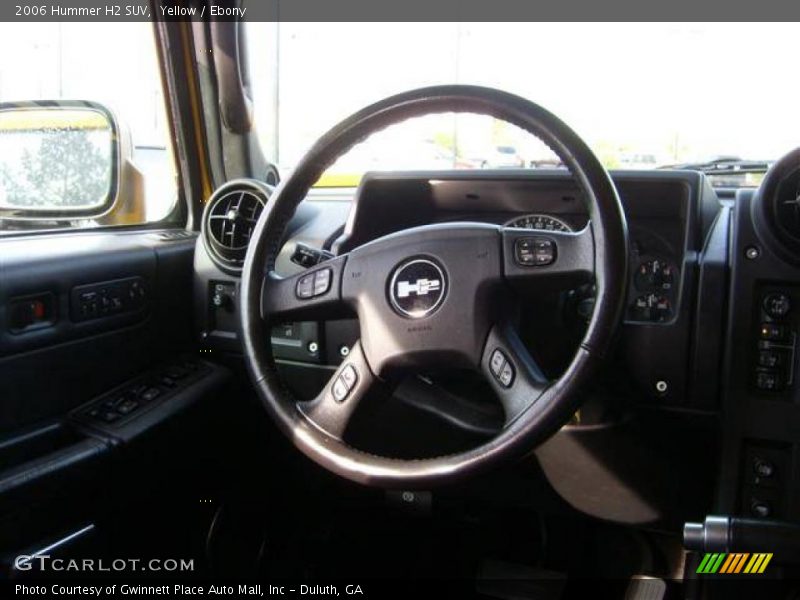 Yellow / Ebony 2006 Hummer H2 SUV