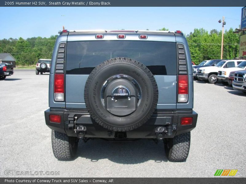 Stealth Gray Metallic / Ebony Black 2005 Hummer H2 SUV