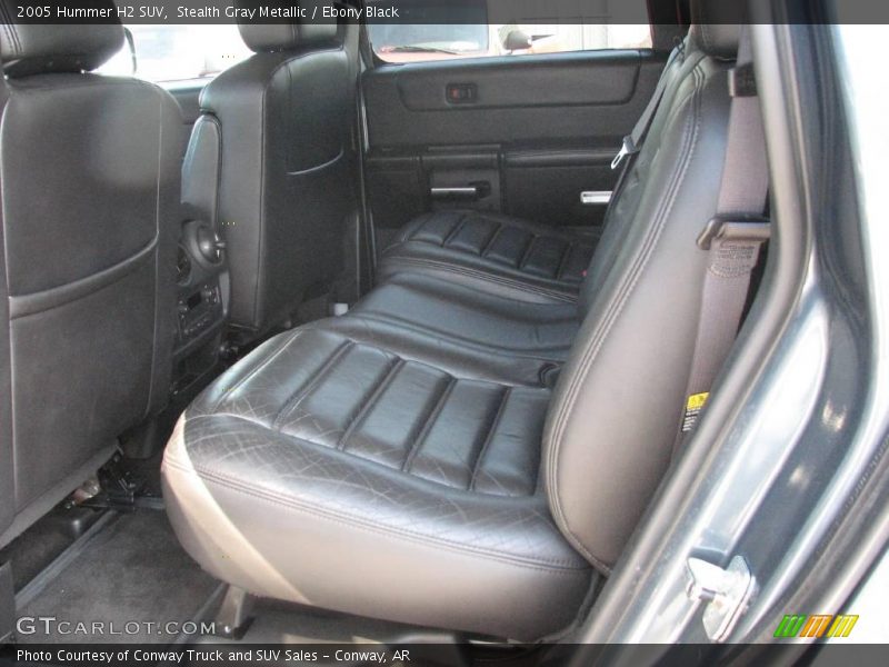 Stealth Gray Metallic / Ebony Black 2005 Hummer H2 SUV