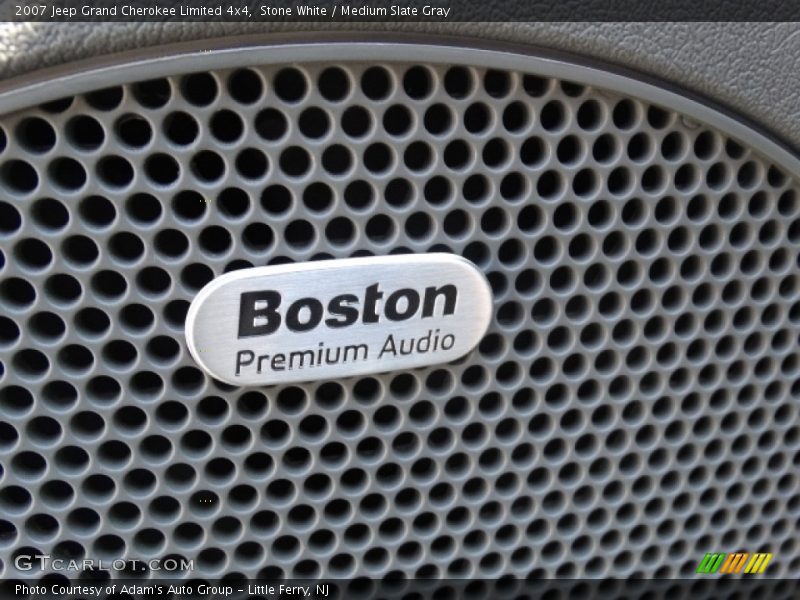 Stone White / Medium Slate Gray 2007 Jeep Grand Cherokee Limited 4x4