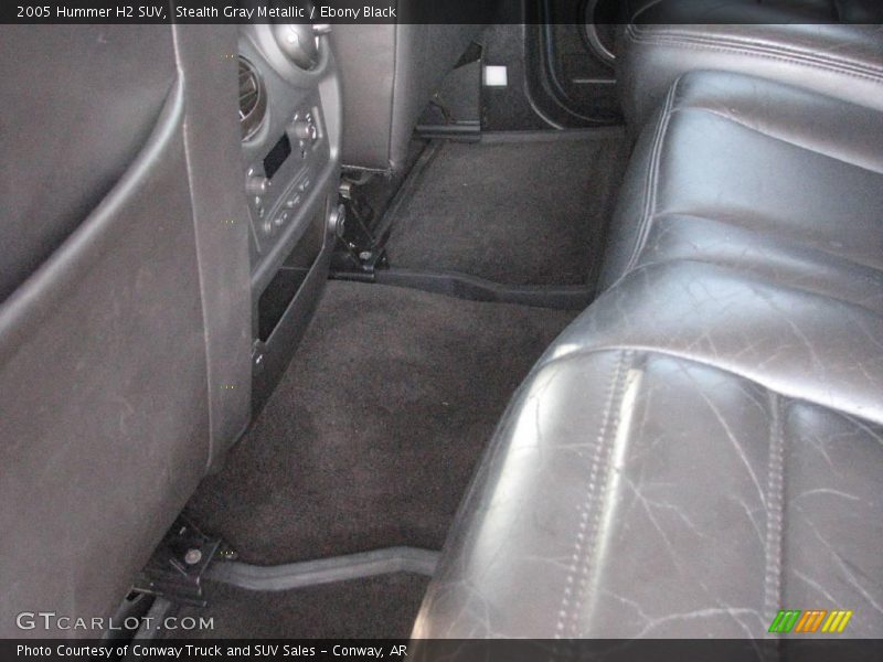 Stealth Gray Metallic / Ebony Black 2005 Hummer H2 SUV