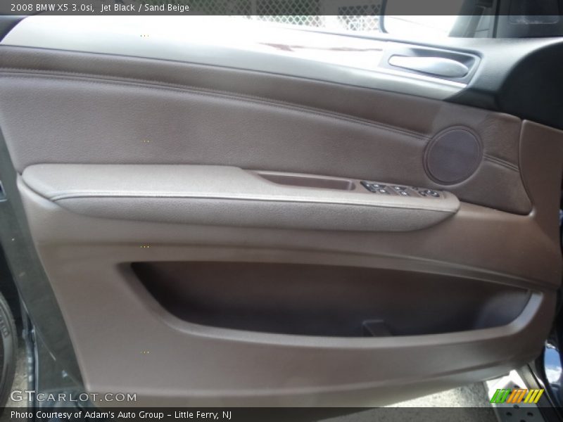Jet Black / Sand Beige 2008 BMW X5 3.0si