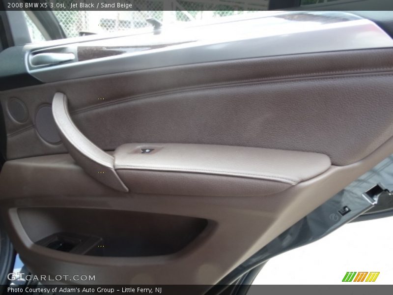 Jet Black / Sand Beige 2008 BMW X5 3.0si