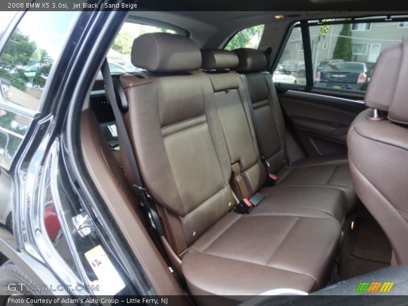 Jet Black / Sand Beige 2008 BMW X5 3.0si