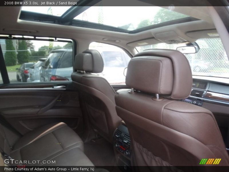 Jet Black / Sand Beige 2008 BMW X5 3.0si