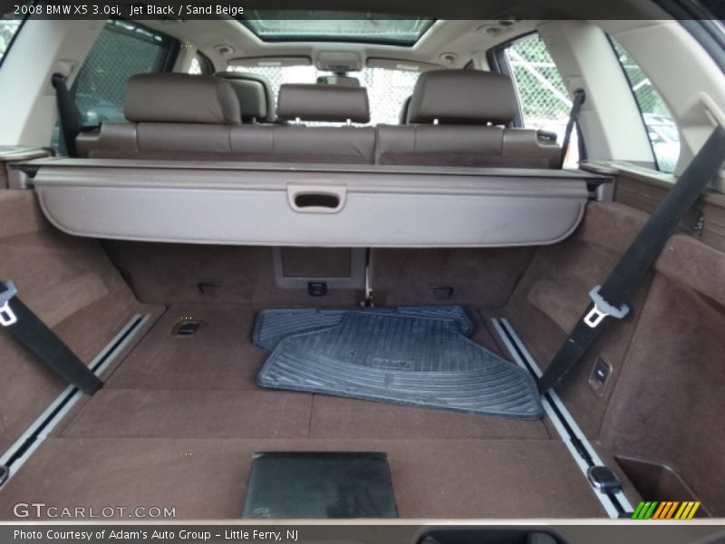 Jet Black / Sand Beige 2008 BMW X5 3.0si