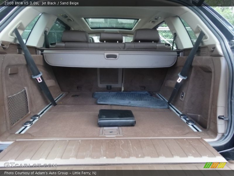 Jet Black / Sand Beige 2008 BMW X5 3.0si