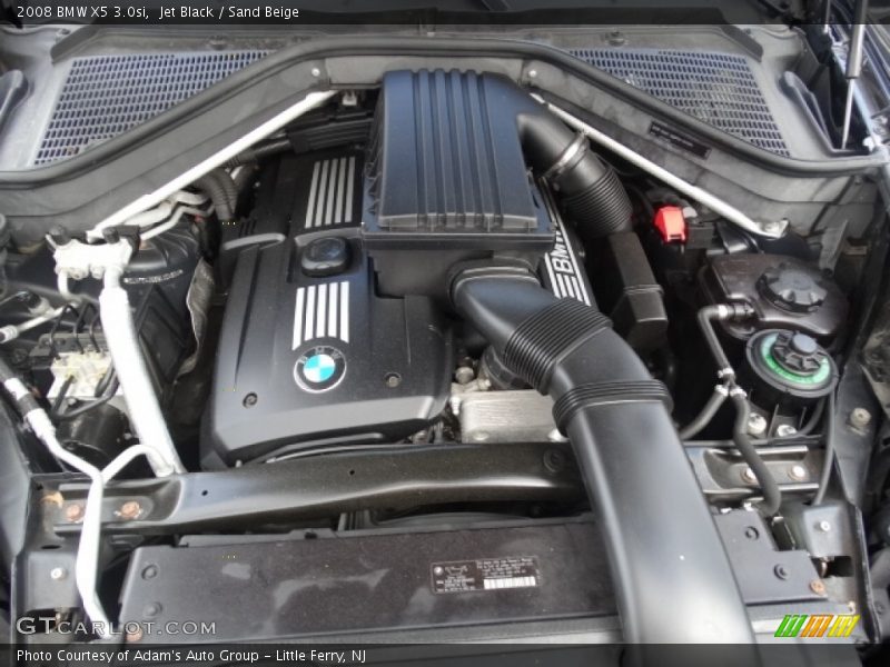 Jet Black / Sand Beige 2008 BMW X5 3.0si